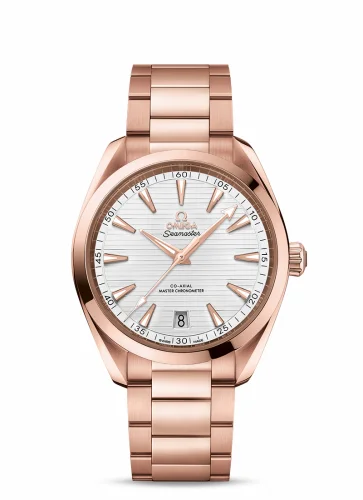 Omega Seamaster Aqua Terra 150M Master Chronometer 41 Sedna Gold / Silver / Bracelet 220.50.41.21.02.001 (22050412102001)